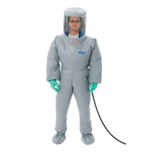 Tuta antispruzzo Dräger SPC 3700 e Gilet CVA 0700